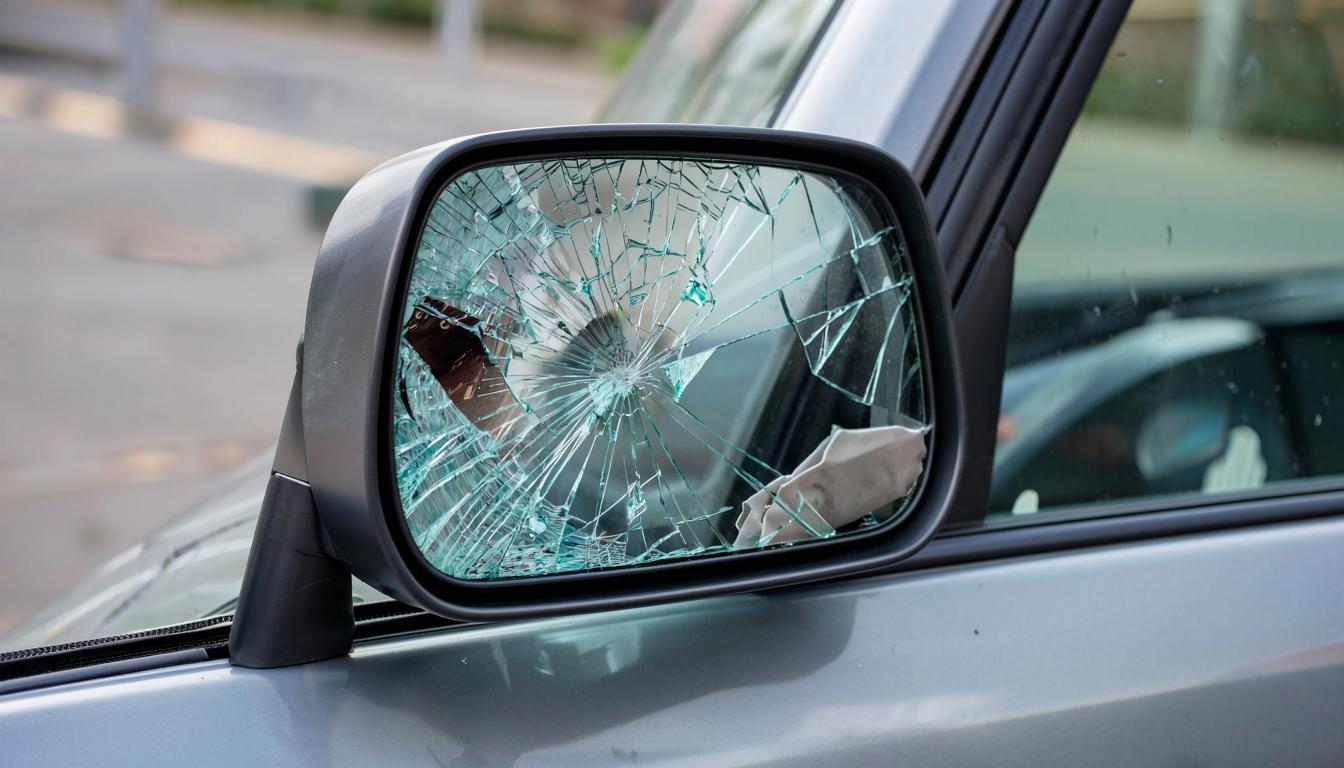 Пьяный бузотер напал на машину в Крымске