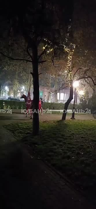 Жителям по вечерам приходится ходить через темный парк в Белореченске