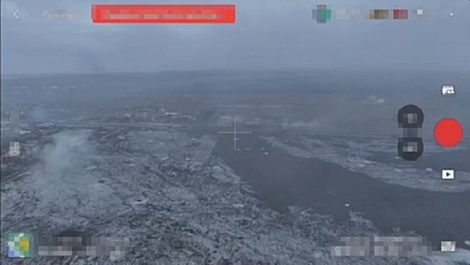 Архивные кадры освобождения населённого пункта Великая Новосёлка