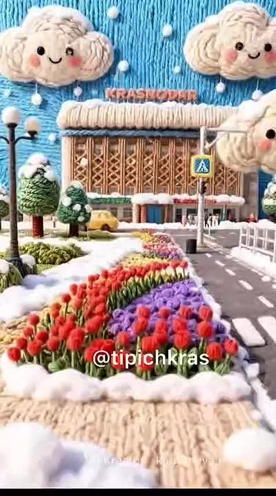 Я его связала из того, что было