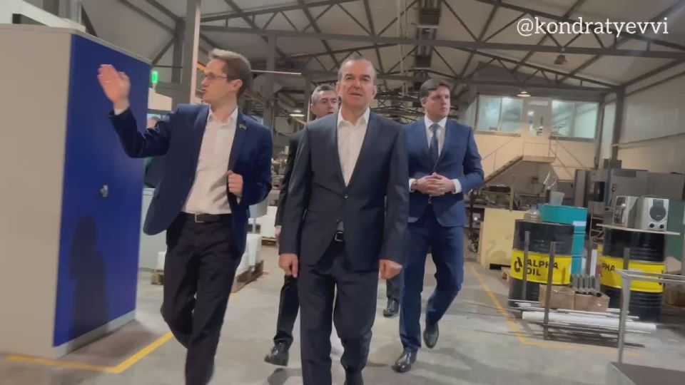 Вениамин Кондратьев: Посетил предприятие по производству современного пищевого оборудования «ПищТех»