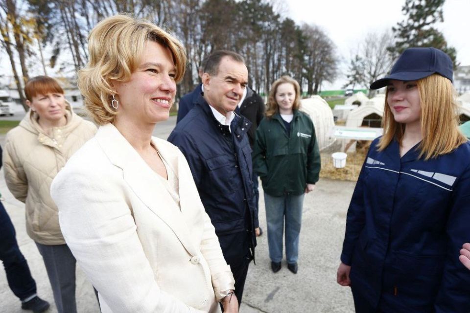 Оксана Лут и Вениамин Кондратьев оценили учебно-опытное хозяйство Кубанского государственного аграрного университета