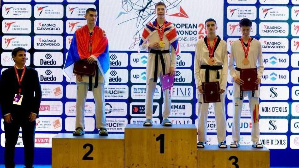 Краснодарские спортсмены в один день выиграли две медали на юниорском первенстве Европы по тхэквондо