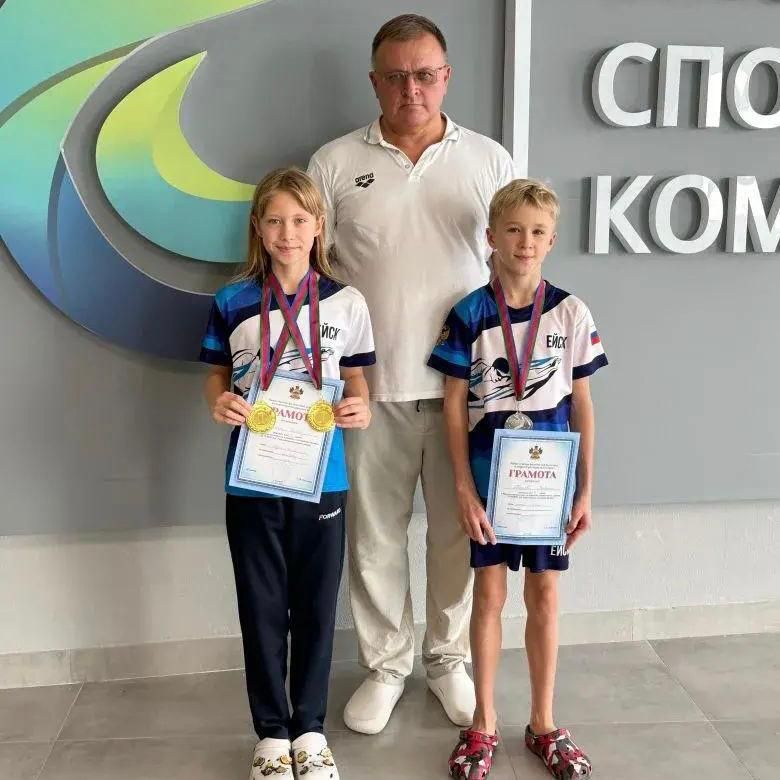Пловцы спортивной школы «Олимп» Ейского района победно выступили на краевых соревнованиях
