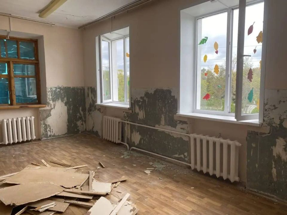 Андрей Кравченко: Масштабный ремонт начался в одном из учебных зданий Детской школы искусств станицы Раевской