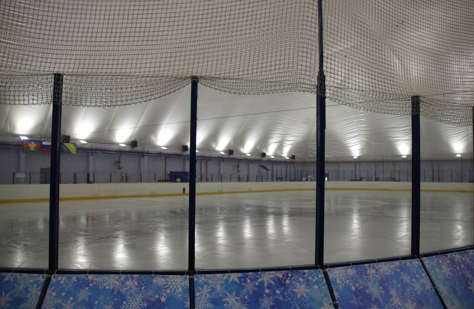 В спортивном комплексе с ледовой ареной «Снежинка» завершили ремонтные работы