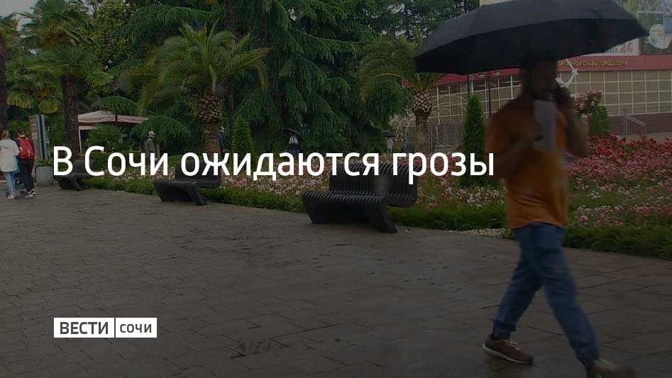 Ночью и утром 2 декабря синоптики прогнозируют грозу в Сочи и на федеральной территории Сириус