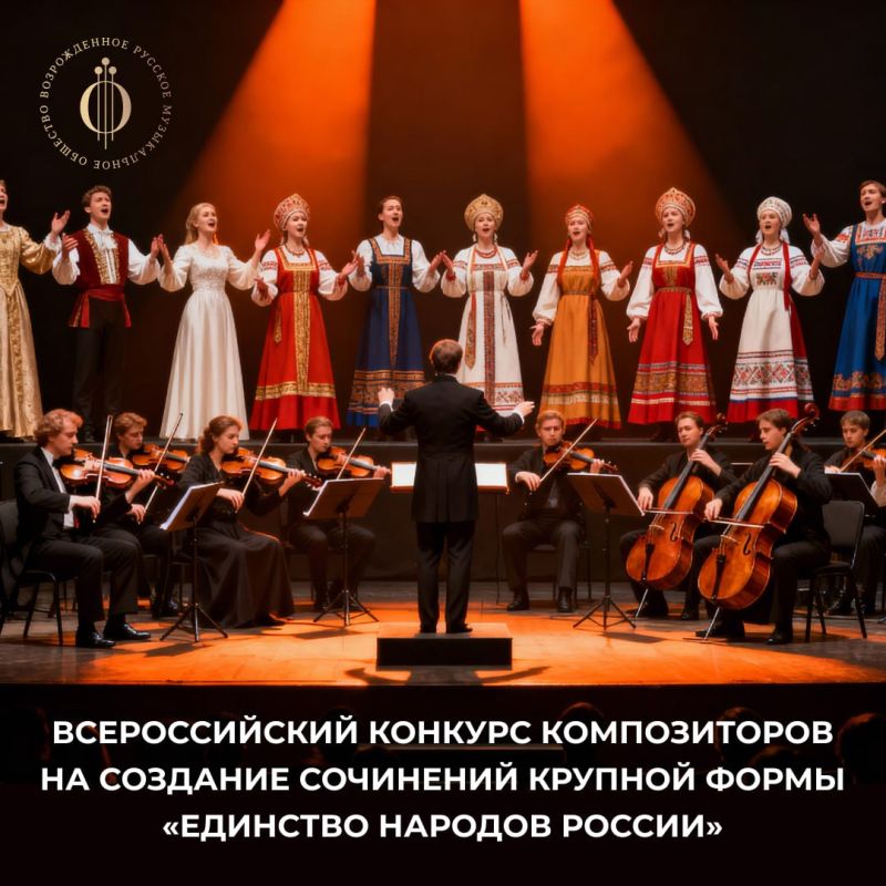 Объявляем старт Всероссийского конкурса композиторов «Единство народов России»!