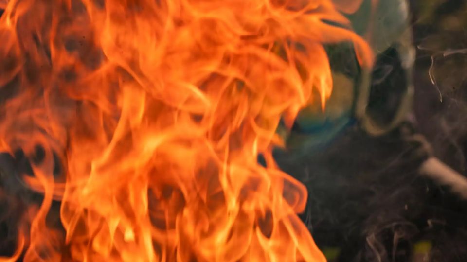 Пожар в порту Темрюка после атаки ВСУ – огонь охватил 1350 "квадратов"