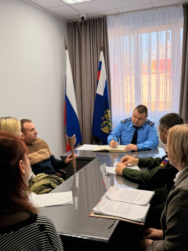 Прокуратурой Гулькевичского района проведен прием участников специальной военной операции