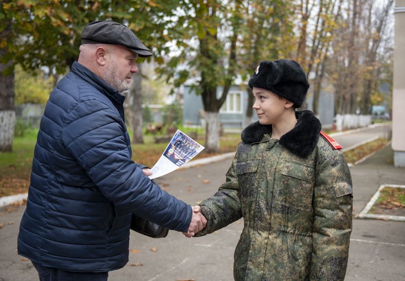 Полицейские и общественники рассказали о службе в полиции учащимся Казачьего кадетского корпуса имени атамана М.П. Бабыча