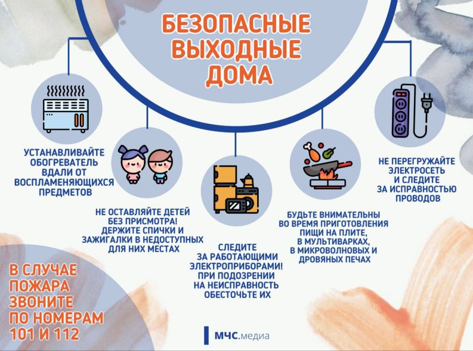 Памятка: Безопасные выходные дома