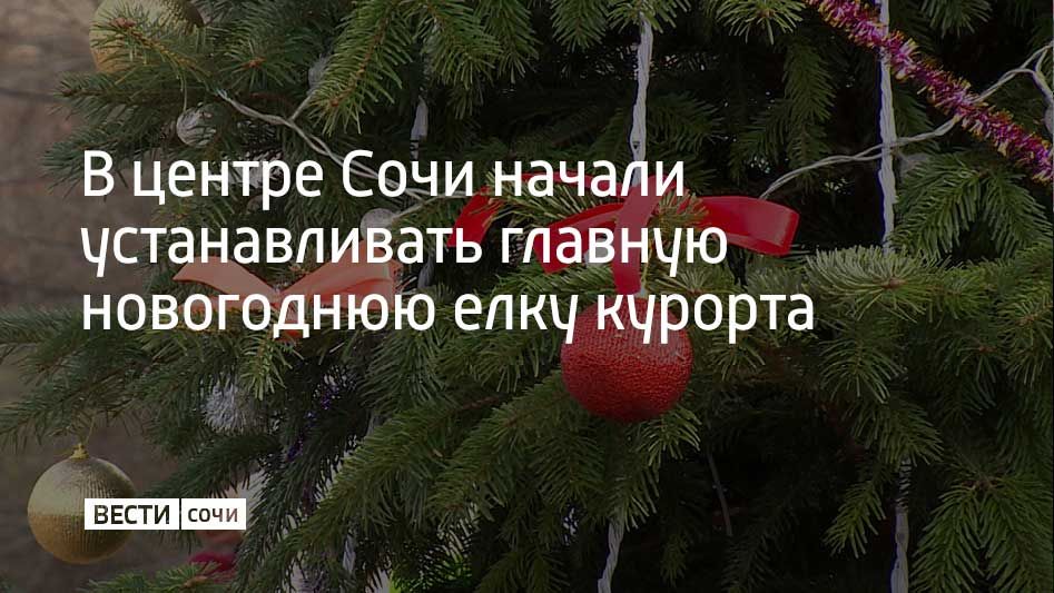 Символ Нового года по традиции будет украшать Площадь Флага в Центральном районе курорта