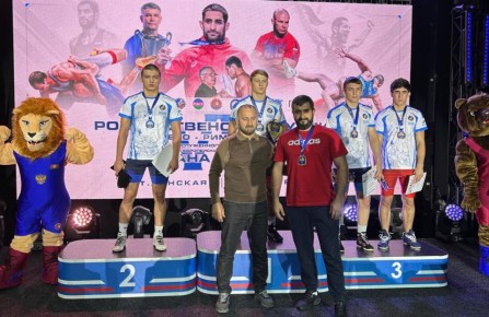 Спортсмены из станицы Натухаевской стали призерами краевых соревнований по греко-римской борьбе