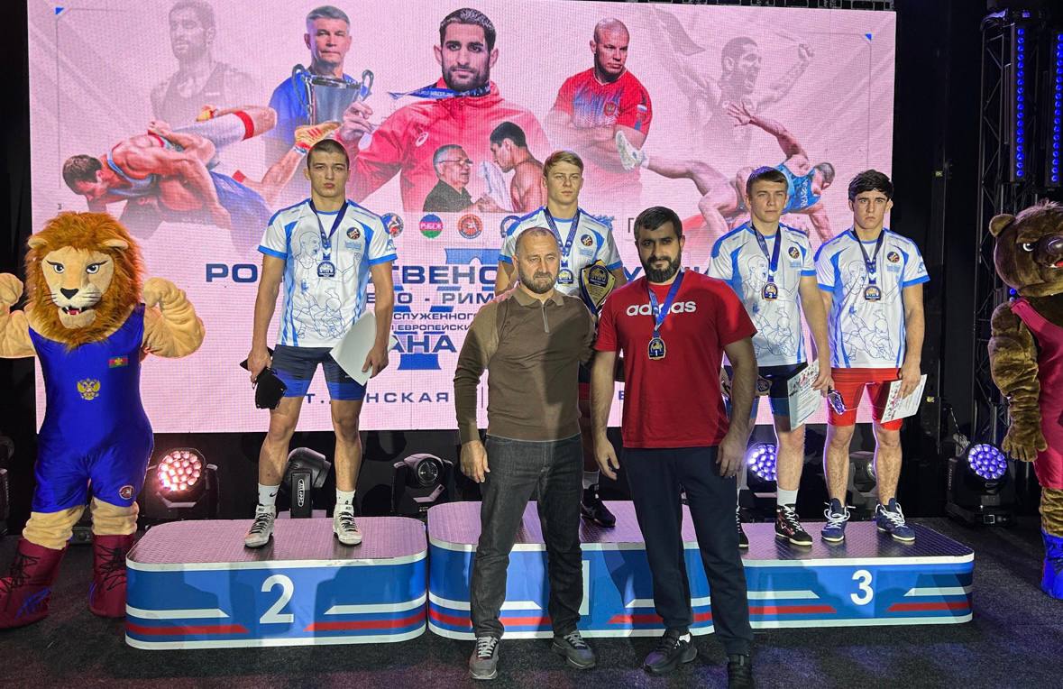 Спортсмены из станицы Натухаевской стали призерами краевых соревнований по греко-римской борьбе