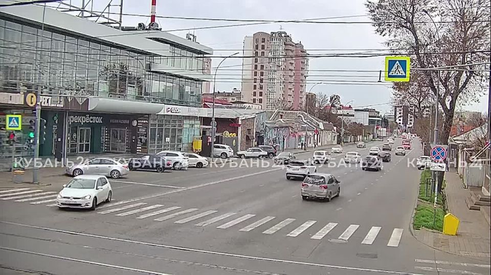 Пренебрегли ПДД и попали в аварию два водителя в Краснодаре