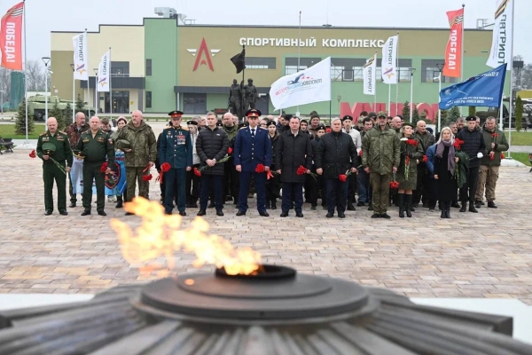 В Динском районе представитель следственного управления СК России принял участие в закрытии краевого этапа Всероссийской акции «Вахта Памяти-2025»