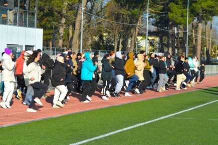 Более 100 человек сдали нормы ГТО в поселке Виноградном