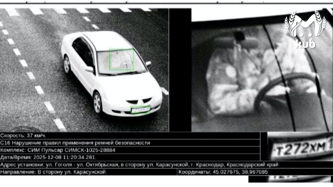 Краснодарские камеры снова чудят