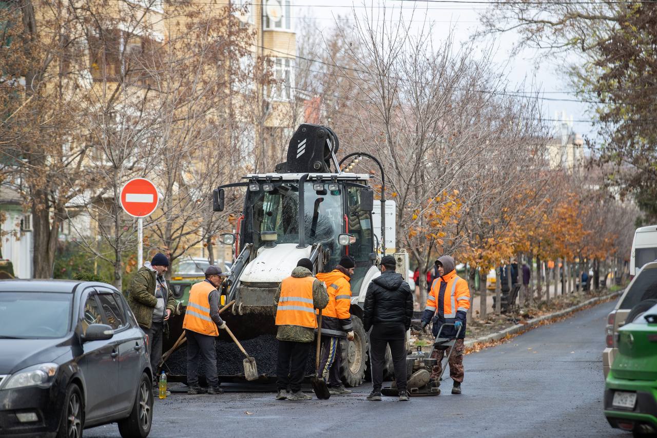 В Анапе продолжается масштабное обновление дорожной сети
