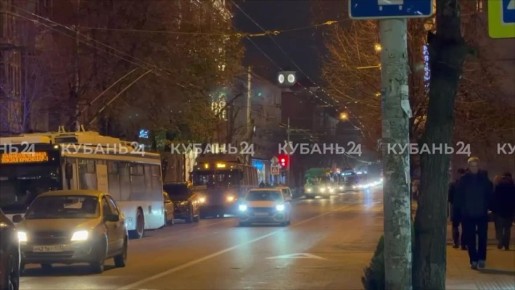 Троллейбусы остановились на Мира в Краснодаре