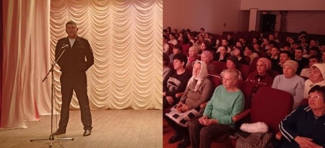 В небольших населенных пунктах Краснодарского края автоинспекторы проводят сходы граждан по теме безопасности дорожного движения