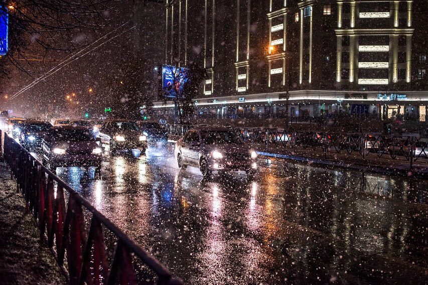 Снегопады и грозы надвигаются на Кубань