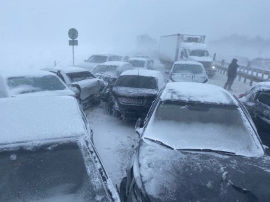 Больше 20 машин попали в массовое ДТП в Пензенской области