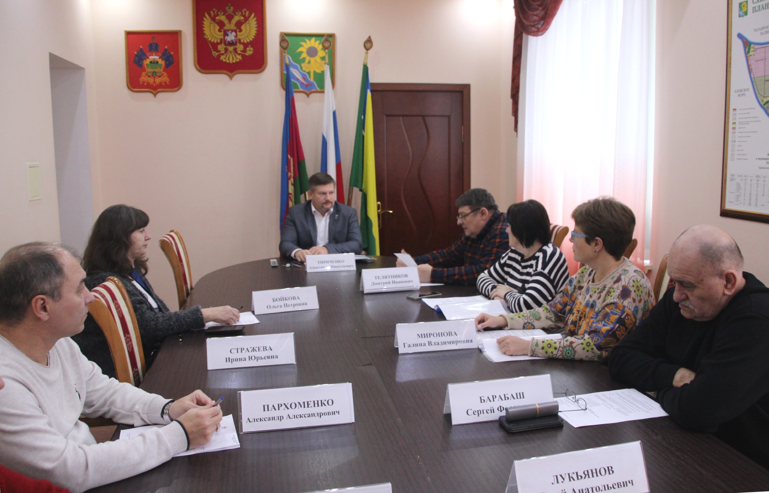 Состоялось заседание Ейского районного Координационного Совета по обеспечению безопасности труда