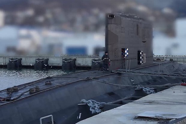МО показало кадры подлодки «Варшавянка», якобы уничтоженной ВСУ в Новороссийске