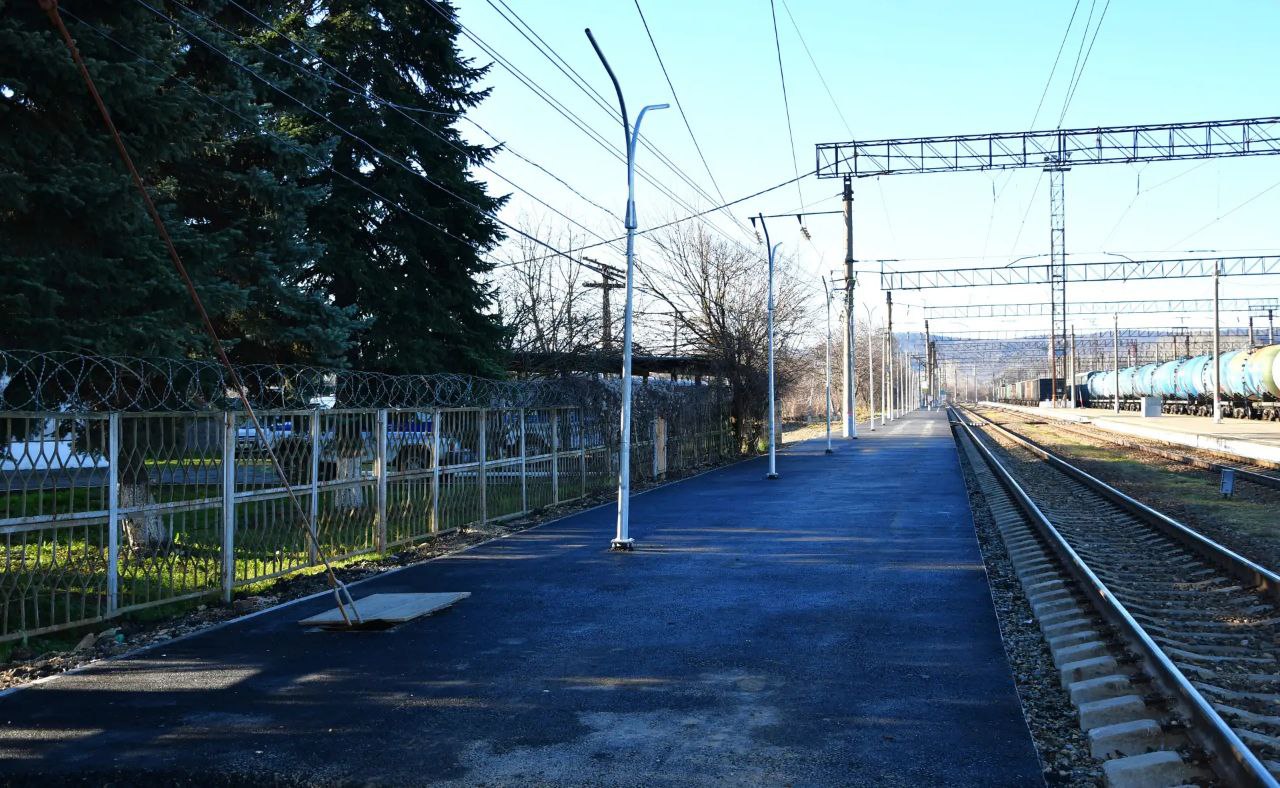 Железнодорожный вокзал Горячего Ключа преображается