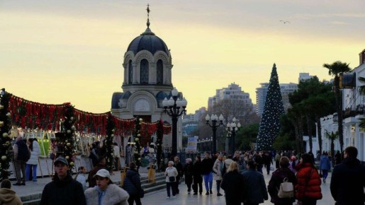 Россияне выбирают Ялту для романтического отдыха в декабре