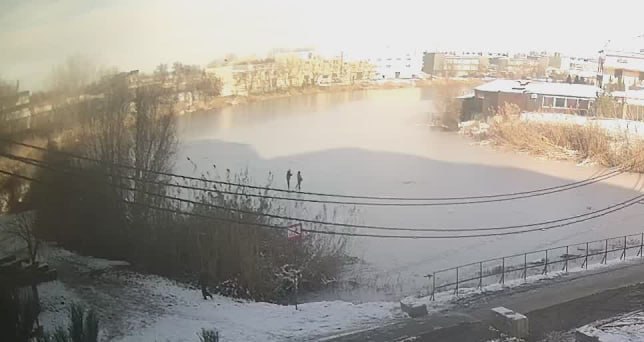 Краснодарцы, осторожно: тонкий лед!