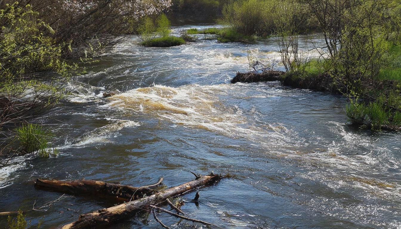 В трех муниципалитетах Кубани реки угрожают разливом