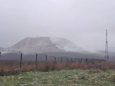 Информация с новороссийского полигона: осталось потушить 70 квадратов