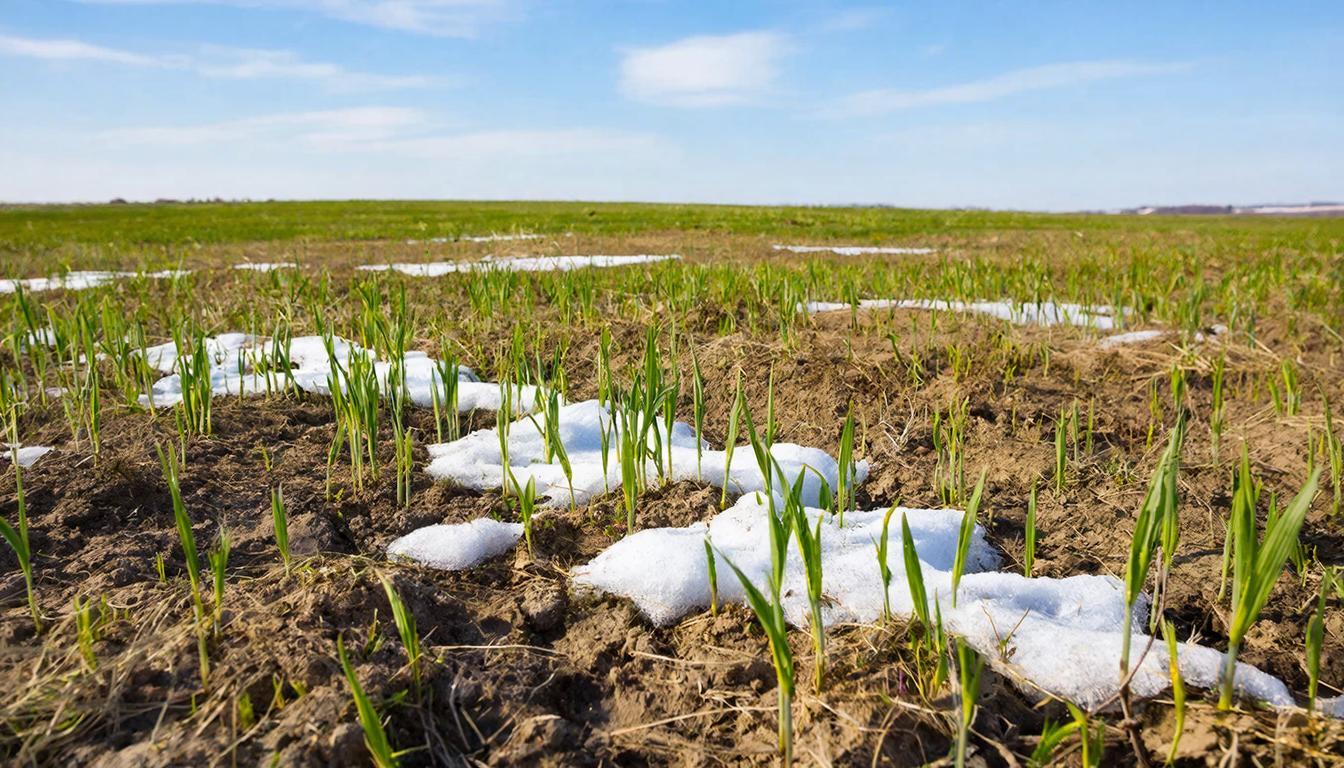 Состояние озимых посевов на Кубани удовлетворительное