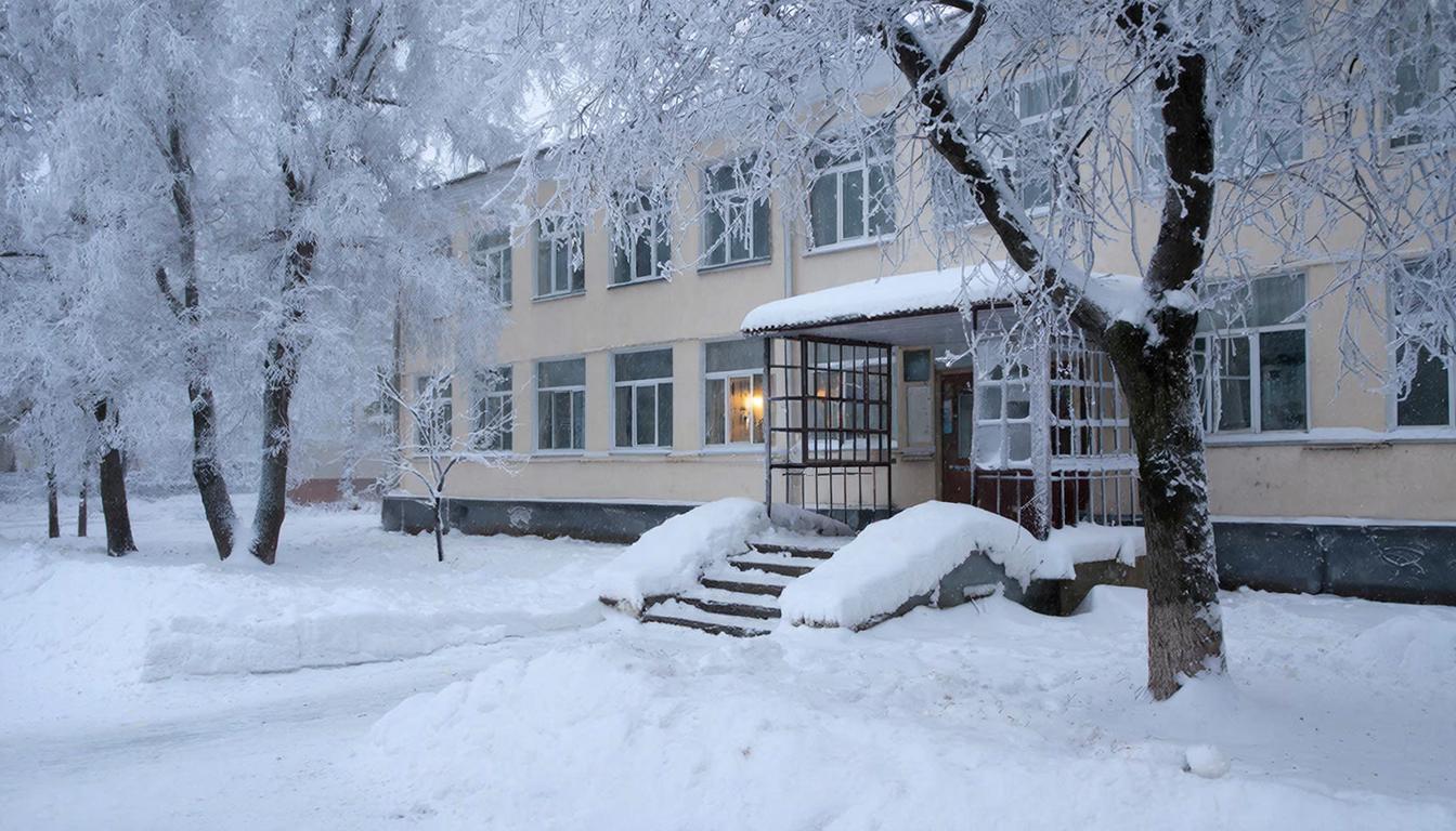 Школы закрыли на Кубани из-за снегопада