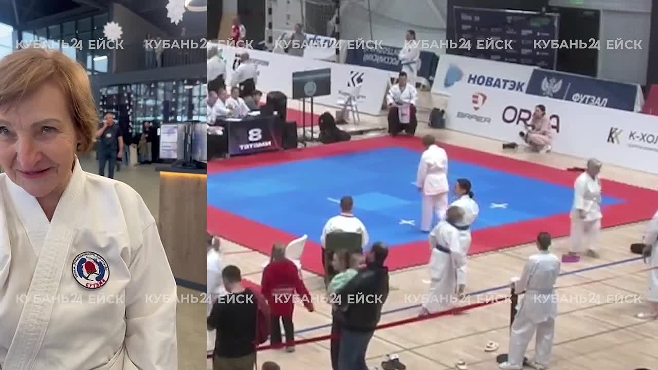 Бабушки-каратистки из Ленинградской на Чемпионате России отжали золото и серебро!