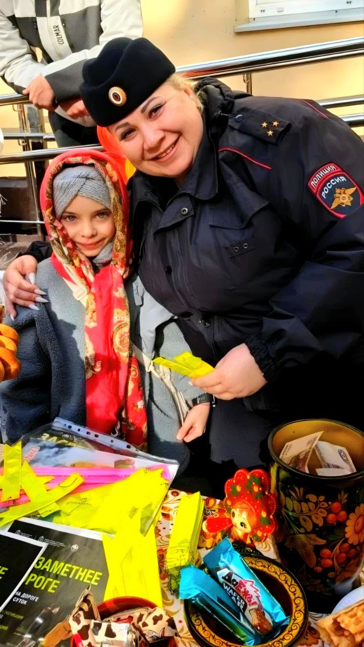 В Масленичную неделю и в рамках «Декады дорожной безопасности детей» автоинспекторы Горячего ключа напомнили гостям праздничных гуляний о Правилах дорожного движения