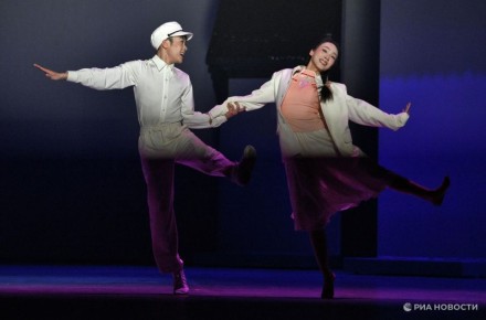 Пластический спектакль из Китая показали на XIX Зимнем фестивале в Сочи