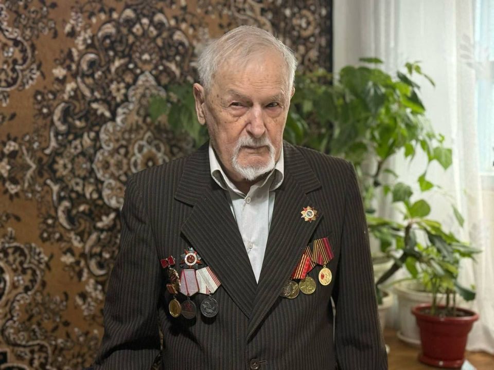 Вениамин Кондратьев: #ЗащитникиОтечестваКубань. Поздравляю с днем рождения ветерана Великой Отечественной войны из Новокубанского района – Василия Ивановича Хархана