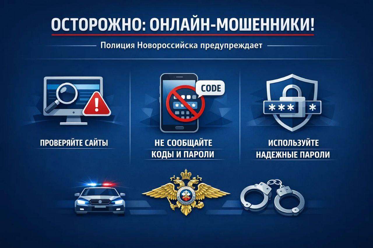 «Доверяй, но проверяй»: Житель Новороссийска перевел мошенникам более 320 тысяч рублей за дорогие детали для автомобиля