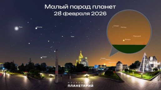 Этим вечером смотрите на небо: парад из 6 планет будет виден над Россией