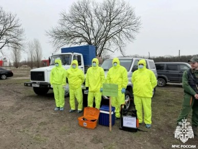 Масштабные тренировки пожарных проходят на Кубани