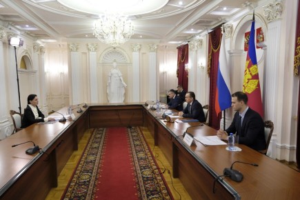 Вениамин Кондратьев обсудил с инвестром реализацию двух крупных проектов в курортной сфере Сочи