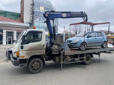 В Краснодаре с начала года на штрафстоянку увезли почти 2,8 тыс. машин