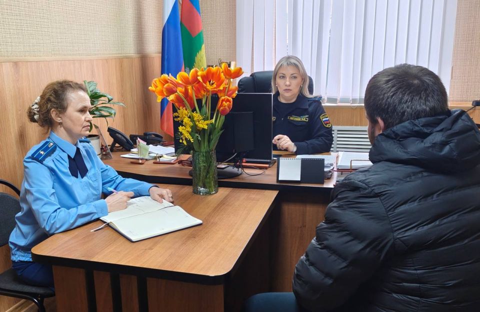 Прокуратурой Новокубанского района проведен прием граждан по вопросам исполнительного производства в Новокубанском РОСП ГУФССП России по Краснодарскому краю