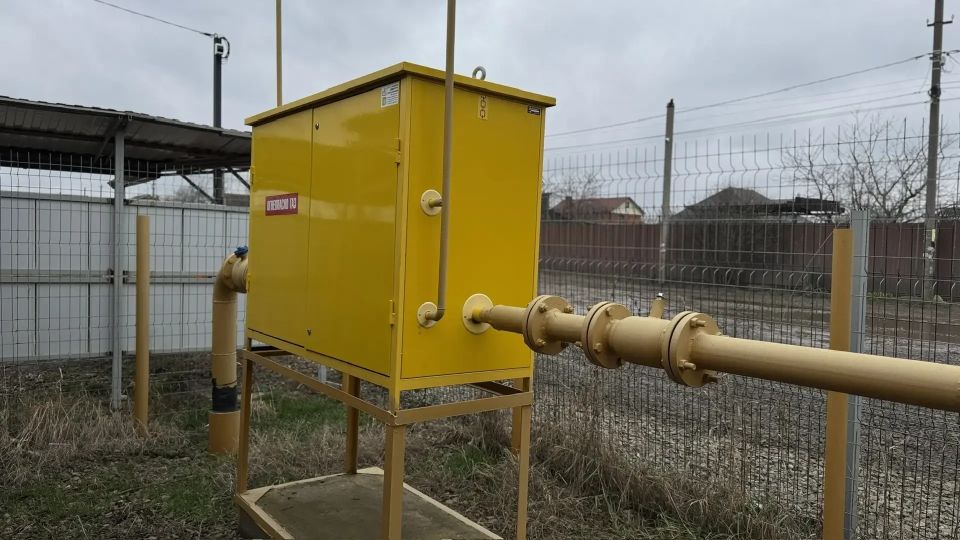 По поручению Вениамина Кондратьева с «Прямой линии» в станице Плоской Новопокровского района подключили газ