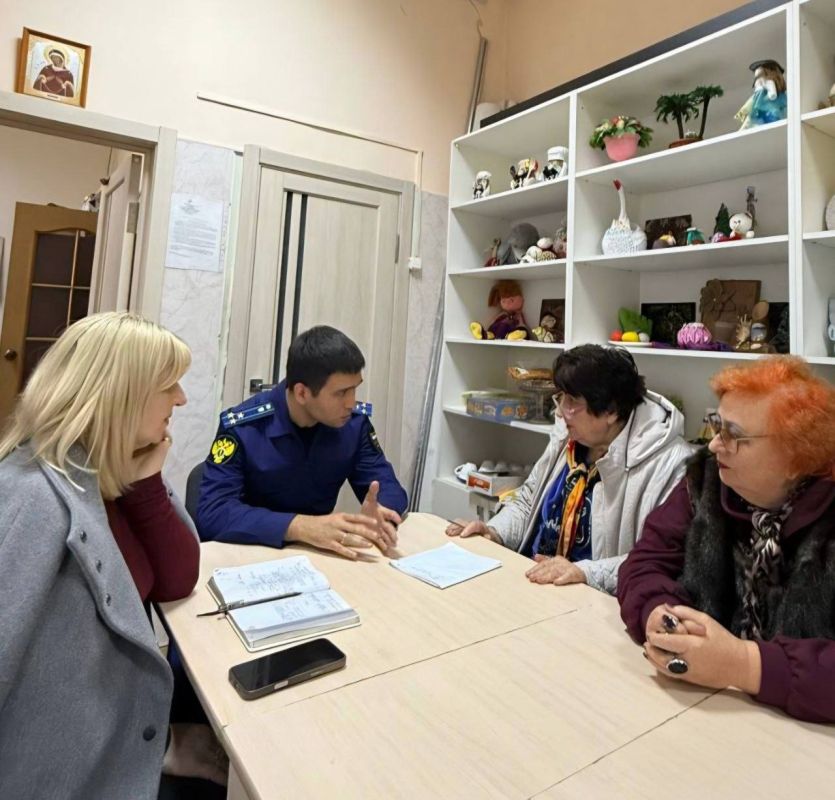 Белореченской межрайонной прокуратурой проведена рабочая встреча с членами местной организации «Всероссийское общество инвалидов»