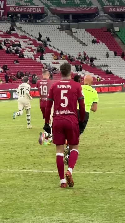 «Краснодар» уступил «Рубину» в Казани